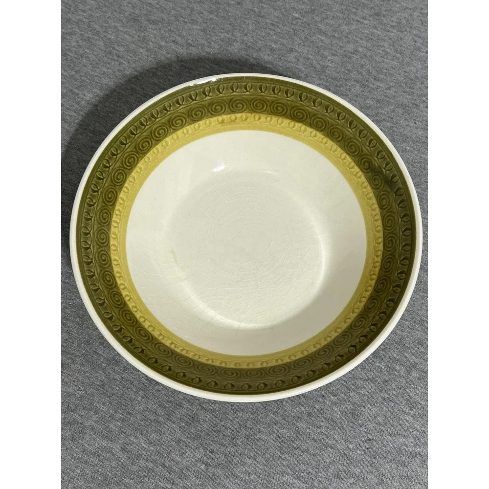 Vintage Stonecraft Aruba Soup Bowl Japan 8.25